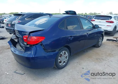 2010 Hyundai Elantra Gls from USA, damaged, VIN KMHDU4AD8AU022736